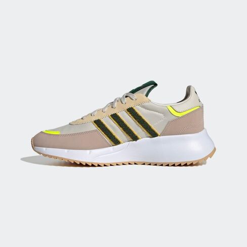 حذاء رجالي من adidas Retropy F2، ألومينا/أخضر داكن، 11 M in Kuwait
