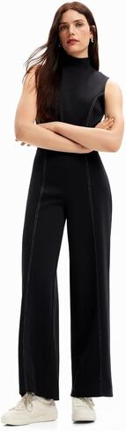 Desigual Women's Stitching Culotte Jumpsuit in Saudi Arabia