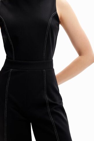 Desigual Women's Stitching Culotte Jumpsuit in Saudi Arabia