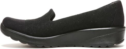 BZees Womens Galaxy Slip-On Black Eyelet 8 W in Saudi Arabia