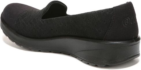 BZees Womens Galaxy Slip-On Black Eyelet 8 W in Saudi Arabia