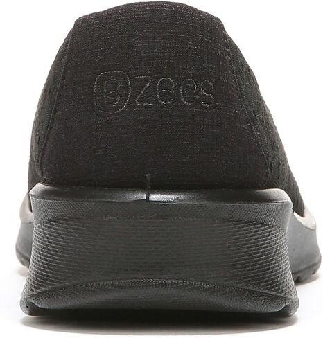 BZees Womens Galaxy Slip-On Black Eyelet 8 W in Saudi Arabia