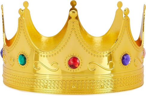 مجموعة من 4 قطع تاج ملكة وتاج الحرباء الكوني، مكونة من 3 قطع تاج ذهبي متنوع وتاج ملكي ملكي، إكسسوارات أزياء للحفلات in Kuwait