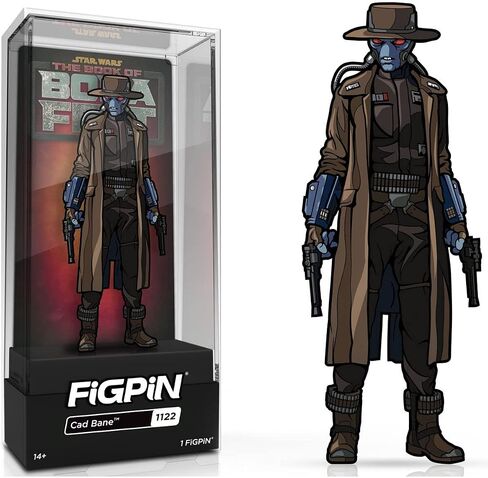 حرب النجوم: كتاب Boba Fett Cad Bane FiGPiN Classic 3 بوصة دبوس المينا - مشترك حصريًا in Saudi Arabia