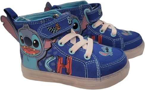 Disney Lilo and Stitch Hi Top Lighted Blue Sneaker (Toddler/Little Kid) in Kuwait