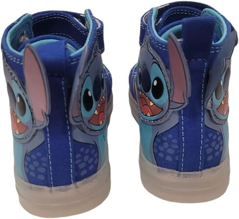 Disney Lilo and Stitch Hi Top Lighted Blue Sneaker (Toddler/Little Kid) in Kuwait