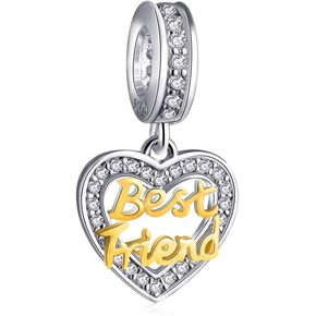 Mothers Day Series Charms, 925 Sterling Silver Mother Daughter Baby Sister, Tree Man, Family Tree of Love, Best Friend, Boys and Girls, Mom Heart Beads, Gifts for Family/European Women Bracelet in Saudi Arabia