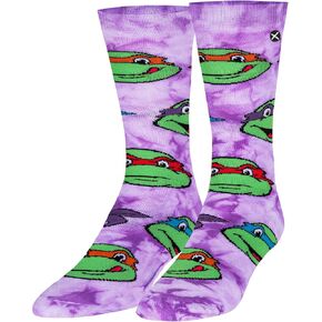 Odd Sox, Nickelodeon TMNT Cartoon Socks, Krang, Fun Novelty Mens Crew