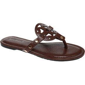 Pierre Dumas Women's Colored Flat Sandals