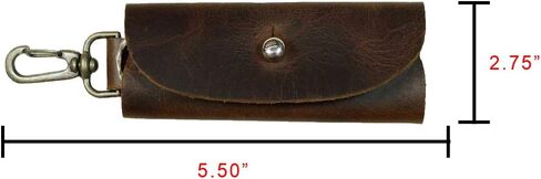 Hide & Drink, Leather Key Wrap W/Lobster, Keychain Holder, Pocket Accessories, Handmade Includes 101 Year Warranty :: Bourbon Brown in Saudi Arabia