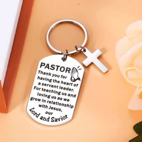 Christian Gifts for Pastor Appreciation Christian Religious Baptism Easter Gifts for Pastor Men Women Thank You Birthday Valentines Day Catholic Christian Christmas Church Easter Keychain Gifts in Saudi Arabia