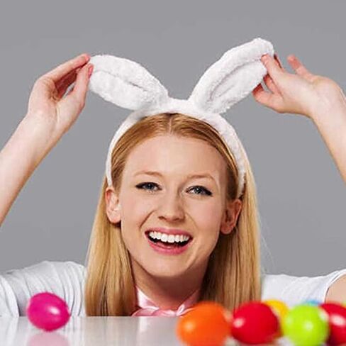 مجموعة ازياء تنكرية على شكل ارنب وعصابة راس وذيل وفيونكة لعيد الفصح والهالوين والحفلات التنكرية in Kuwait