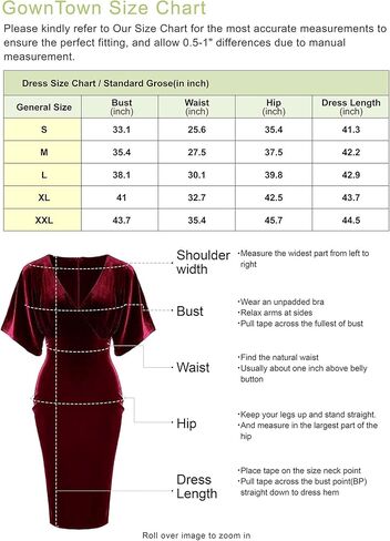 فستان من المخمل ذو أكمام على شكل فراشة من ثوب Towntown من الخمسينيات in Kuwait