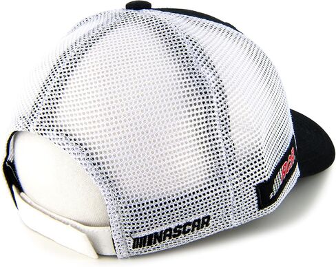 Checkered Flag Sports Kyle Busch 2023 Big Number 8 White Mesh Hat Black/White in Saudi Arabia