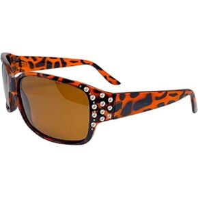 Polarized Sunglasses for Women - Premium Fashion Sunglasses - HZ Series Diamante Womens Designer Sunglasses in Saudi Arabia