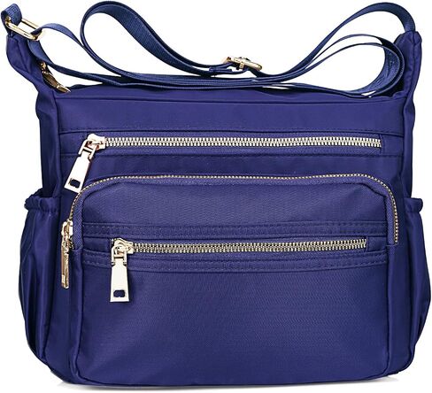 NOTAG Nylon Crossbody Bags for Women Small Waterproof Cross Body Handbag Mutilpockets Shoulder Bags Lightweight Travel Purses in Saudi Arabia