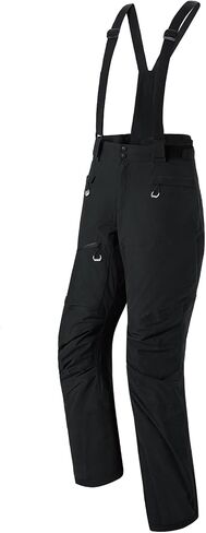 fit space Women's Ski Pants Waterproof 15,000mm Deachable Stretch Suspenders Winter Alpine Snowboarding Pants in Saudi Arabia