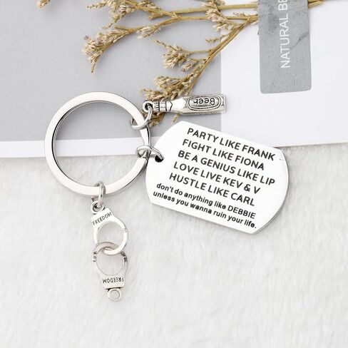 WSNANG TV Show Inspired Gift Party Like Frank TV Show Keychain TV Show Fans Gift in Saudi Arabia