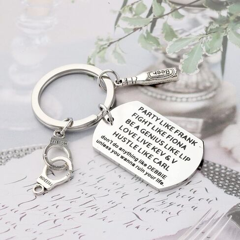 WSNANG TV Show Inspired Gift Party Like Frank TV Show Keychain TV Show Fans Gift in Saudi Arabia