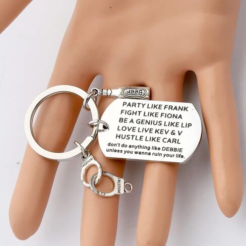 WSNANG TV Show Inspired Gift Party Like Frank TV Show Keychain TV Show Fans Gift in Saudi Arabia