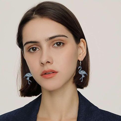 QUPENGXU Kawaii Halloween Cat Earring Wooden Black Cats Dangle Earrings Skeleton Cat Drop Earring For Women Girls in Saudi Arabia