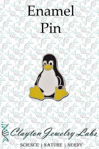 Tux the Linux Penguin Enamel Pin in Saudi Arabia