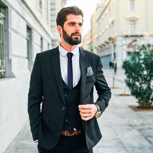 Mantieqingway 2.05" Skinny Ties for Men, Solid Color Men's Neckties for Weddings, Business, Christmas Day, Funeral, Gift in Saudi Arabia