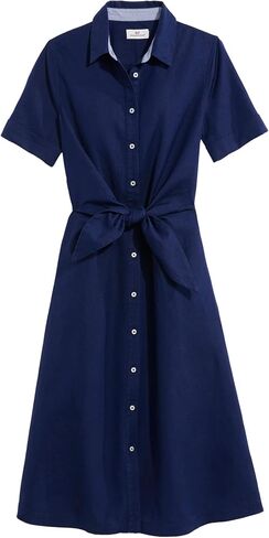 vineyard vines mens Westerly Tie-front Linen Dress in Saudi Arabia