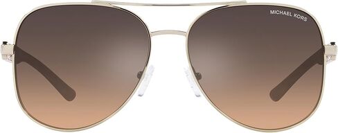 Michael Kors MK1121 Chianti Light Gold/Brown Grey Gradient Mirrored One Size in Saudi Arabia