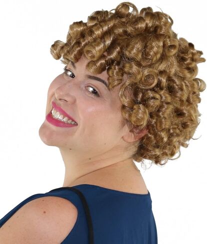 Adult and Child Shirley Temple Costume Wig in Kuwait