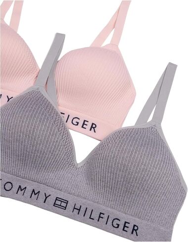Tommy Hilfiger Women's Seamless Lightly Lined Wirefree Bra 2-Pack in Saudi Arabia