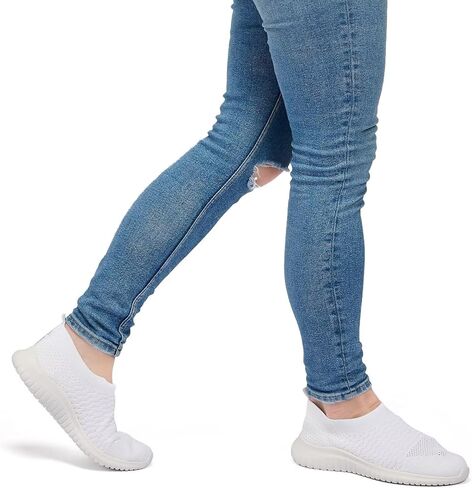 أحذية رياضية للمشي للسيدات من ECHOINE - أحذية تنس خفيفة الوزن كاجوال سهلة الارتداء in Kuwait