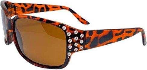 Polarized Sunglasses for Women - Premium Fashion Sunglasses - HZ Series Diamante Womens Designer Sunglasses in Saudi Arabia