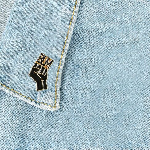Black Lives Matter 3/4 pc BLM Raised Fist Anti Racism Solidarity Enamel Pins in Saudi Arabia