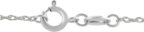Amazon Essentials Sterling Silver Diamond Heart Pendant Necklace (previously Amazon Collection) in Saudi Arabia