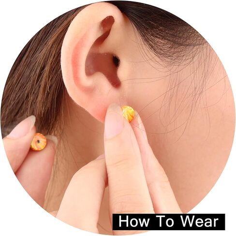 Subiceto 12 Pairs 16G Fake Gauges Earrings Stainless Steel Men Earrings Studs Ear Piercing Plugs Tunnel Faux Gauge Fake Earrings 3-8MM, Stainless Steel, no gemstone in Kuwait