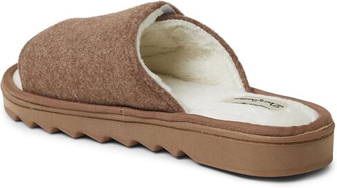 Dearfoams Women's Norma Adjustable Wool Slide Slipper in Saudi Arabia