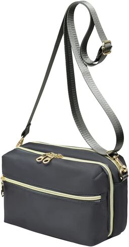 YANAIER Functional Multi Pocket Crossbody Bag for Women Stylish Ladies Shoulder Messenger Bags Purse in Saudi Arabia