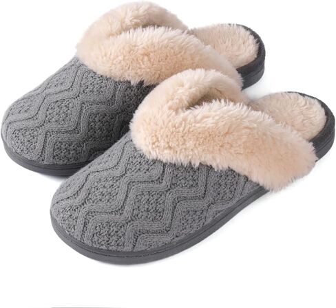 شبشب نسائي مريح بياقة على شكل حرف V من ULTRAIDEAS، شبشب منزلي سهل الارتداء للسيدات مع نعل مطاطي مانع للانزلاق in Kuwait