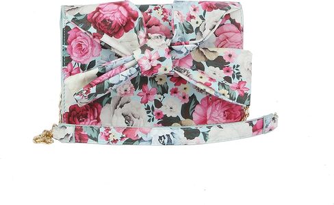 Handbag Republic Ribbon Bow Tie Shaped Clutch Crossbody Purses Sling Bags for Women Trendy in Saudi Arabia