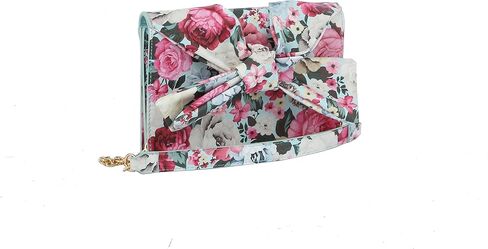 Handbag Republic Ribbon Bow Tie Shaped Clutch Crossbody Purses Sling Bags for Women Trendy in Saudi Arabia