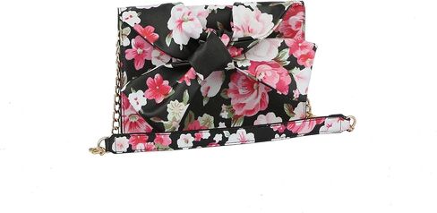 Handbag Republic Ribbon Bow Tie Shaped Clutch Crossbody Purses Sling Bags for Women Trendy in Saudi Arabia