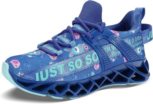 Yodutry Kids Sneakers Running Athletic Mesh Casual Sport Walking Breathable Lightweight Shoes for Boys Girls in Saudi Arabia