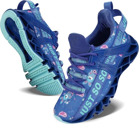 Yodutry Kids Sneakers Running Athletic Mesh Casual Sport Walking Breathable Lightweight Shoes for Boys Girls in Saudi Arabia