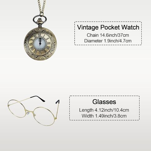 مجموعة إكسسوارات أزياء الرجل العجوز من PLOJOP من عشرينيات القرن العشرين للأطفال والكبار، مجموعة إكسسوارات الجد لمدة 100 يوم من الأزياء التنكرية للمدرسة in Kuwait