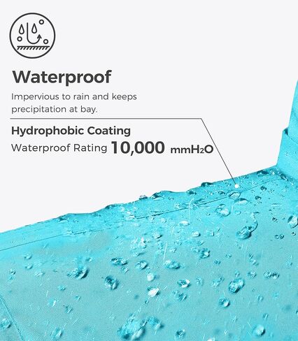 Wantdo Women's Waterproof Ski Jacket Warm Winter Coats Windproof Fleece Rain Jackets Outdoor Outwear in Kuwait