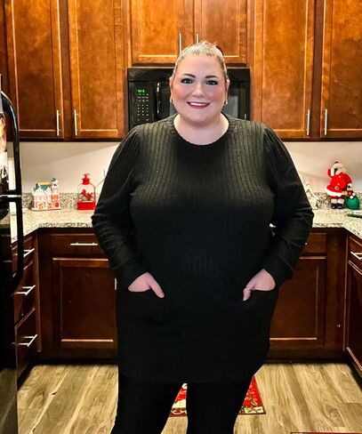 RITERA Plus Size Tops For Women Lightweight Sweater Round Neck Long Sleeve Shirts Tunic Fall Blouse in Kuwait