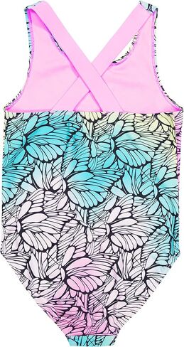 PUMA Girls' Crossback One Piece Swimsuit in Saudi Arabia