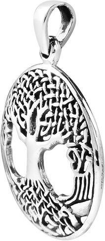 AeraVida Amazing Rare Celtic Tree of Life .925 Sterling Silver Pendant | Christmas Pendent in Saudi Arabia