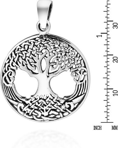 AeraVida Amazing Rare Celtic Tree of Life .925 Sterling Silver Pendant | Christmas Pendent in Saudi Arabia